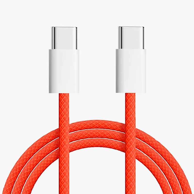 PD 60W USB C To USB C Braided Fast Charging Cable For IPhone 15 And Android 12