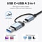 Aluminum 7 In 1 USB C Hub With USB 30 4 USB 20 And Dual USB C Ports 1