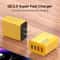 120W USB C Charger 4 Port Fast Wall Adapter With Quick Charge For IPhone Samsung Xiaomi 4