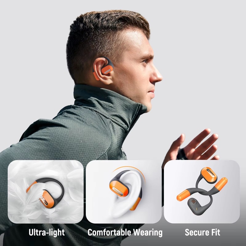 Truefree O2 Open Ear Headphones With Directional Acoustics Bluetooth Wireless Earbuds 1