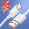 120W USB C Fast Charging Cable 10A Quick Charge Data Cable For Huawei Samsung Xiaomi 0