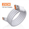 120W USB C Fast Charging Cable 10A Quick Charge Data Cable For Huawei Samsung Xiaomi 7