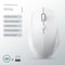 Bluetooth 52 Dual Mode Wireless Mouse Rechargeable Silent 1600 DPI Mouse For Laptop And Desktop 13