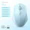 Bluetooth 52 Dual Mode Wireless Mouse Rechargeable Silent 1600 DPI Mouse For Laptop And Desktop 14
