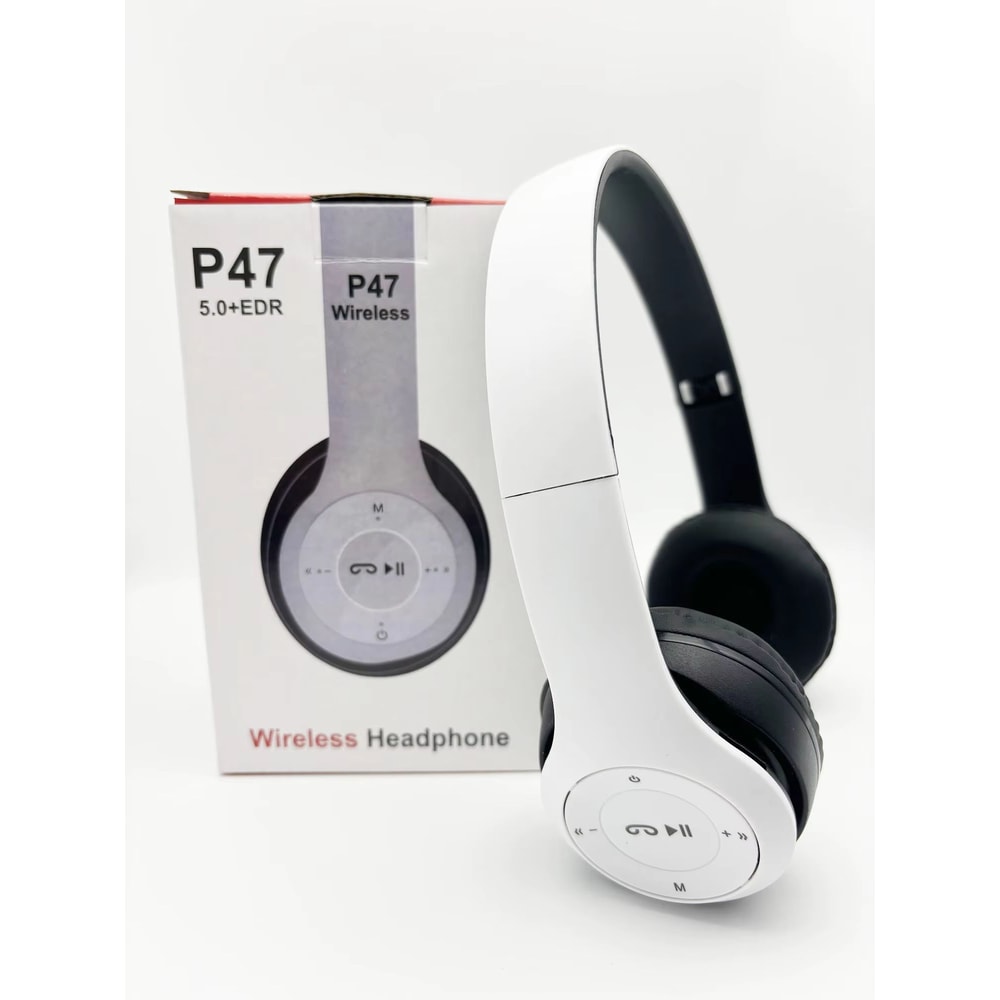 P47 Foldable Bluetooth Wireless Headphones Stereo Over Ear Sports And Gaming Headset 8