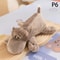 Cute Cartoon Animal Plush Pencil Case For Kids Large Capacity Pencil Case School Stationery Organiz 11