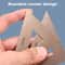Deli Metal Triangle Ruler Set Geometry Measuring Rulers For School Drawing And Office Use 4