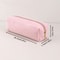 Large Capacity Solid Color Pencil Case Zipper Stationery Organizer Bag For School And Office 4
