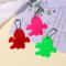 10PCS Cute Ghost Reflective Backpack Pendant Safety Schoolbag Charm Set For Kids 0