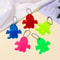 10PCS Cute Ghost Reflective Backpack Pendant Safety Schoolbag Charm Set For Kids 1