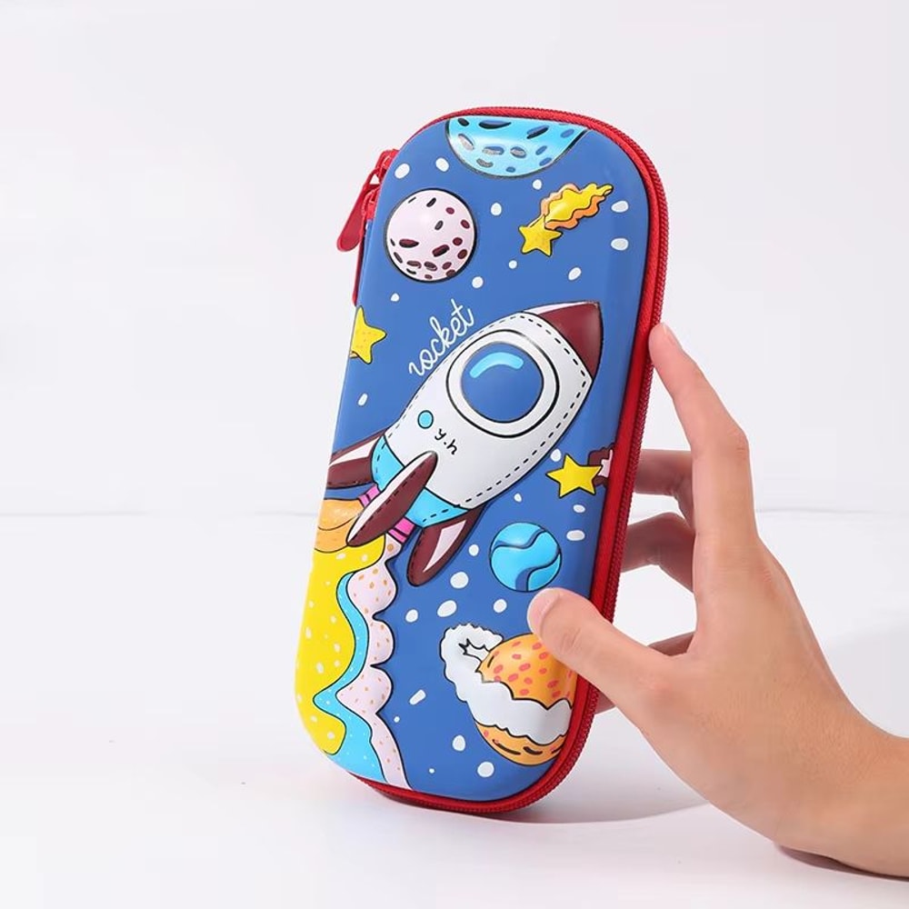 Product Name Cute Cartoon Pencil Case Large Capacity Kawaii Cartoon Pencil Pouch Stationery Organiz 8