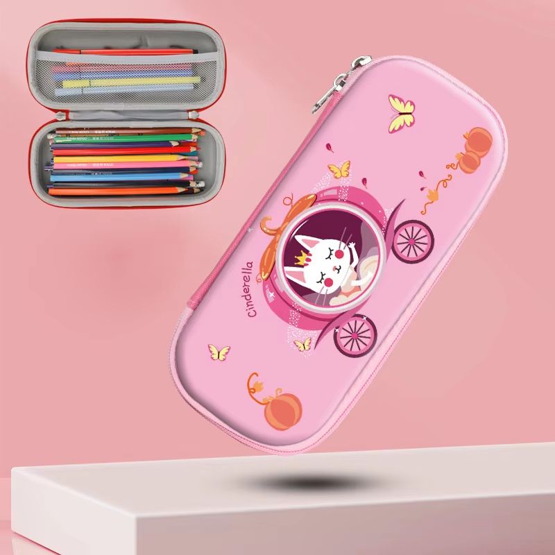 Product Name Cute Cartoon Pencil Case Large Capacity Kawaii Cartoon Pencil Pouch Stationery Organiz 13