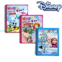 disney frozen magic water coloring book reusable princess water painting set for kids
