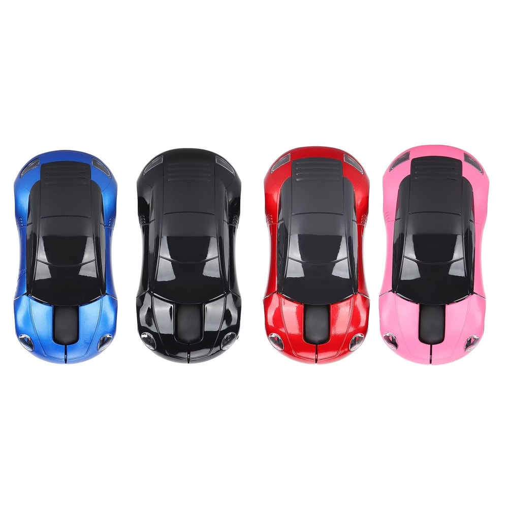 Smart Car Design Wireless Mouse 24G Car Shaped Mouse With USB Receiver For Laptop And Tablet 3