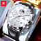 OLEVS 9812 Luxury Chronograph Watch Moonphase Mens Quartz Watch Waterproof Multifunction Wristwatch 0