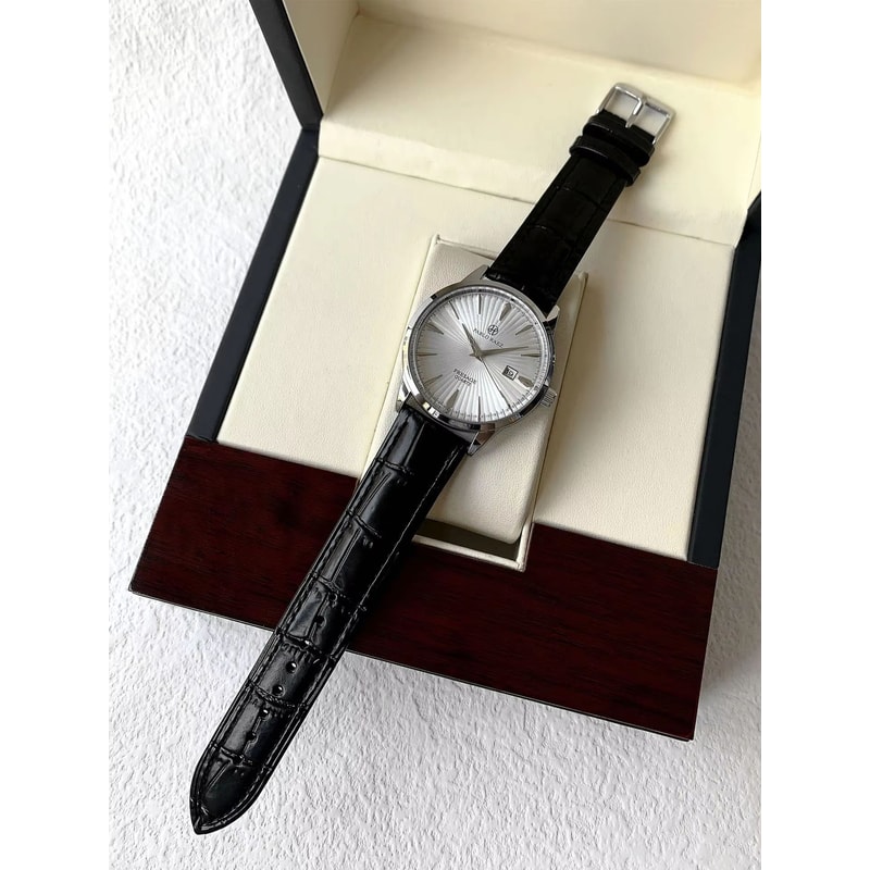 Classic Business Leather Quartz Watch For Men With Calendar 0