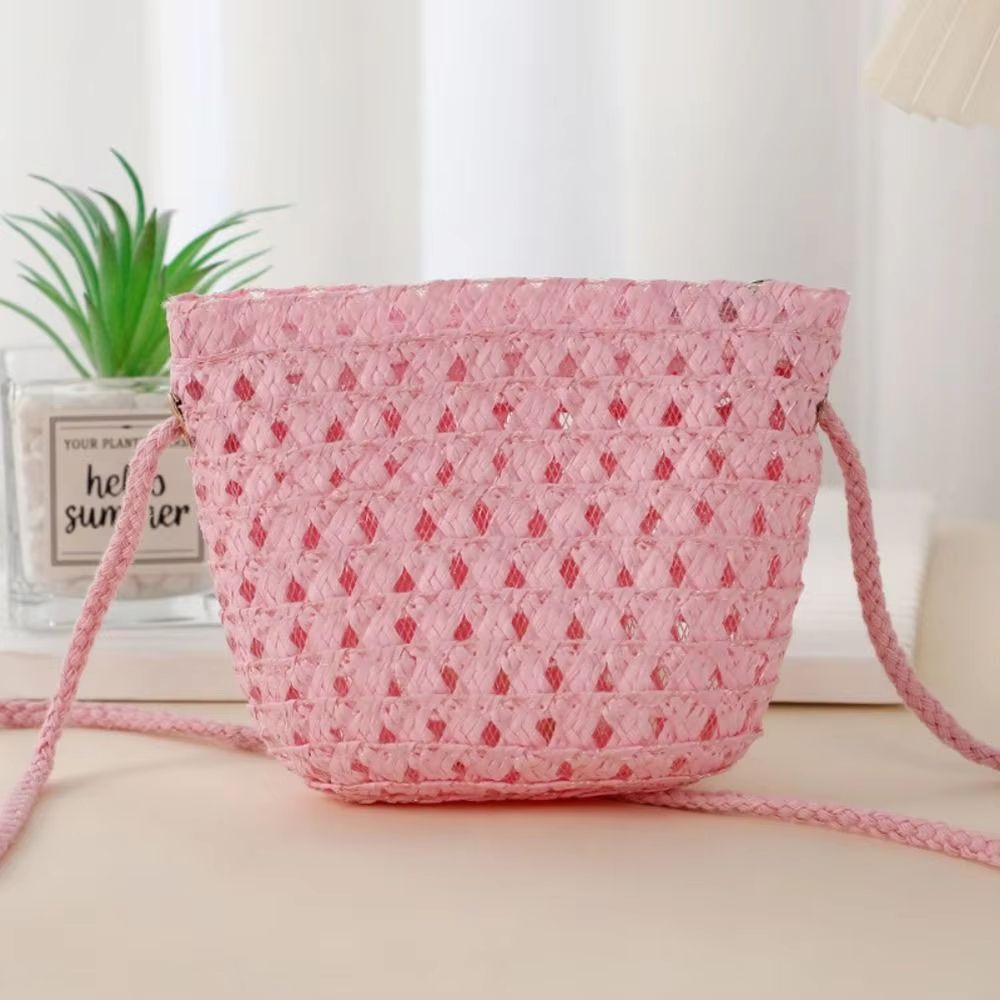 Mini Handwoven Straw Crossbody Bag For Women And Girls 8