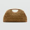 Elegant Raffia Straw Woven Clutch Bag For Beach Travel And Evening Wear 7
