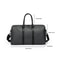 Mens Large Capacity Black Business Travel Duffel Bag 5