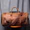 MUNUKI Vintage Crazy Horse Genuine Leather Travel Duffle Bag For Men 7