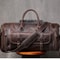 MUNUKI Vintage Crazy Horse Genuine Leather Travel Duffle Bag For Men 8