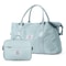 Womens Weekender Travel Tote Bag With Toiletry Bag And Wet Pocket 6