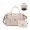 Womens Weekender Travel Tote Bag With Toiletry Bag And Wet Pocket 7