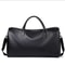 Mens Large Capacity Leather Weekender Travel Tote Bag 8