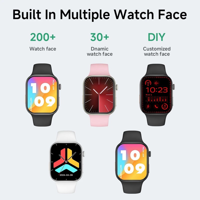 Smartwatch With 183 Inch HD Screen Bluetooth Calling And Health Monitoring 4