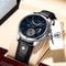 POEDAGAR Luxury Quartz Watch For Men With Leather Strap Luminous Dial And Waterproof Business Desig 10