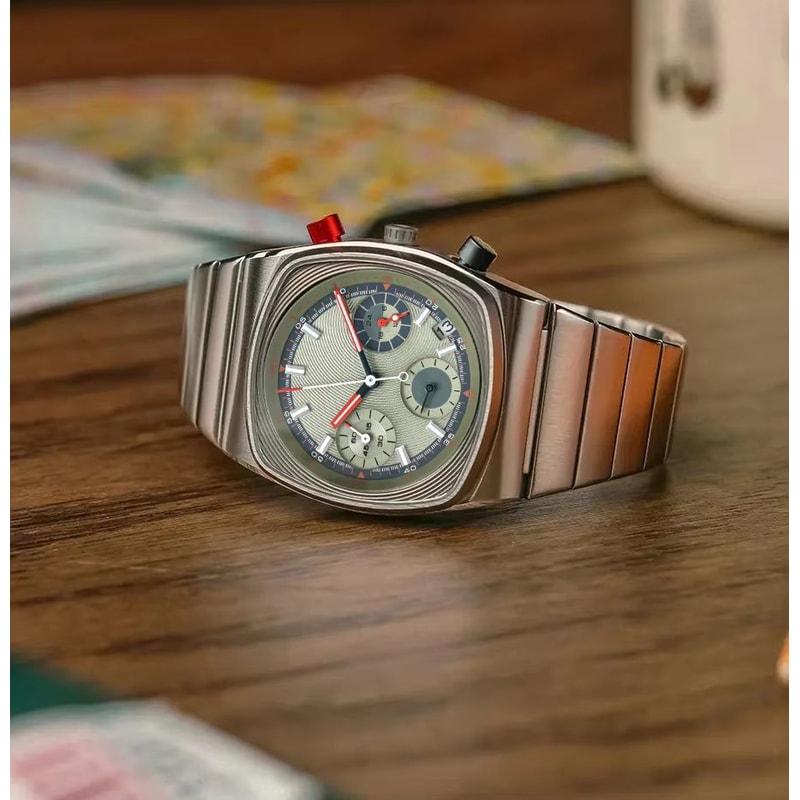 CILOA Elegant Automatic Mechanical Watch For Men Waterproof Luxury Leather Business Wristwatch 15