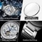 POEDAGAR Hollow Tourbillon Automatic Mechanical Watch For Men Luxury Stainless Steel Waterproof Wri 3