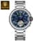 POEDAGAR Hollow Tourbillon Automatic Mechanical Watch For Men Luxury Stainless Steel Waterproof Wri 6