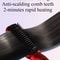 Wireless Negative Ion Hair Straightener Comb 2in1 Rechargeable Hair Styling Brush With LED Display 3