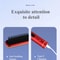 Wireless Negative Ion Hair Straightener Comb 2in1 Rechargeable Hair Styling Brush With LED Display 4