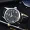 LONGLUX Automatic Mechanical Mens Watch Classic Leather Strap Watch With Date Display 1