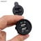 Kebidumei Universal Dual USB Car Charger 12V Cigarette Lighter Socket Splitter Power Adapter 0