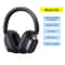 Baseus Bowie H1s Bluetooth Noise Cancelling Headphones HiRes Wireless OverEar Headset With 120H Bat 7