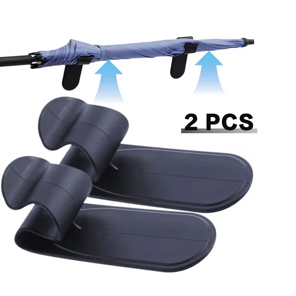 12PCS Car Umbrella Holder Hook Universal Car Trunk Organizer Clip Interior Storage Accessory 0