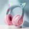 RGB Cat Ear Wireless Gaming Headset With Bluetooth And Cable 5