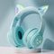 RGB Cat Ear Wireless Gaming Headset With Bluetooth And Cable 7