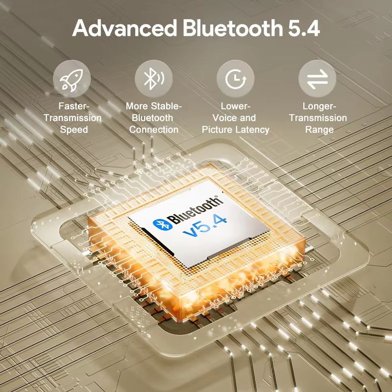 QCY H3 Hybrid ANC Bluetooth 54 Over Ear Headphones With 60H Battery 1