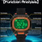 SANDA 2195 Luxury Military Digital Sports Watch With LED Display And Dual Time 3