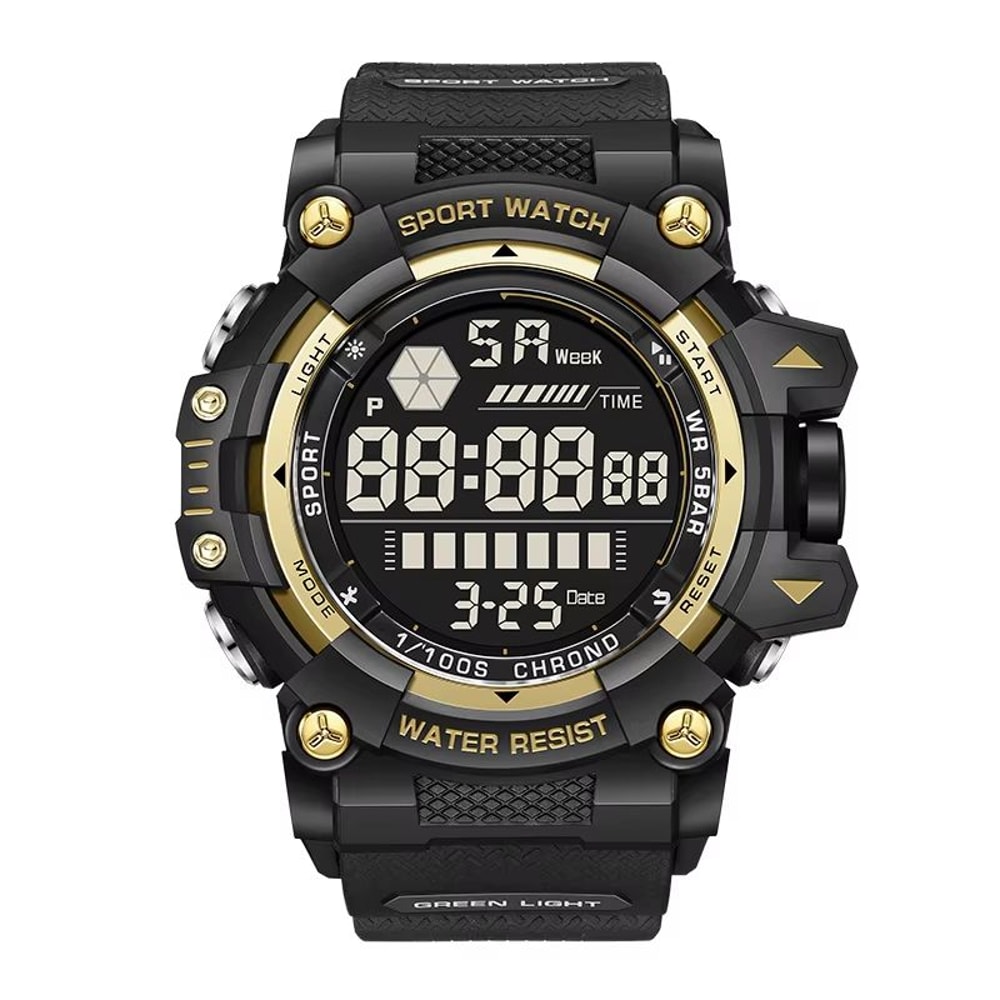 LIGE FOXBOX LED Military Digital Sports Watch With Luminous Display 7
