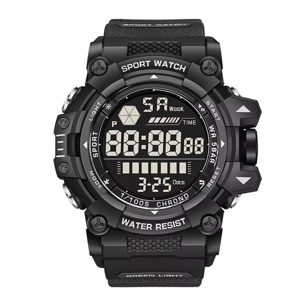 LIGE FOXBOX LED Military Digital Sports Watch With Luminous Display 8