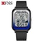 OFNS Rectangular Digital Sports Watch With LED Display And Timing Code 9