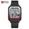 OFNS Rectangular Digital Sports Watch With LED Display And Timing Code 10