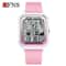 OFNS Rectangular Digital Sports Watch With LED Display And Timing Code 8