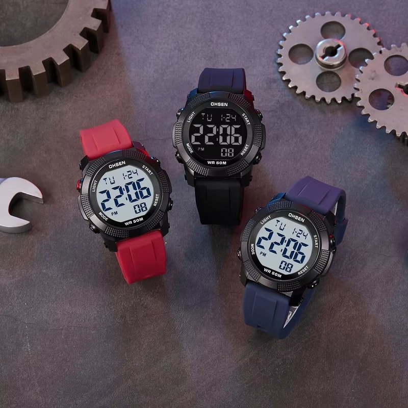 G Style Tactical Outdoor Digital Sports Watch For Men With 50M Waterproof 3