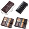 CONTACTS Genuine Leather Men Clutch Wallet With Zipper Coin Pocket 4